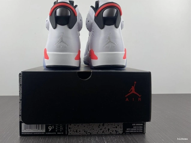 Rep MAX 6 Jordan Retro 384664-123 White (2014) Infrared 0817